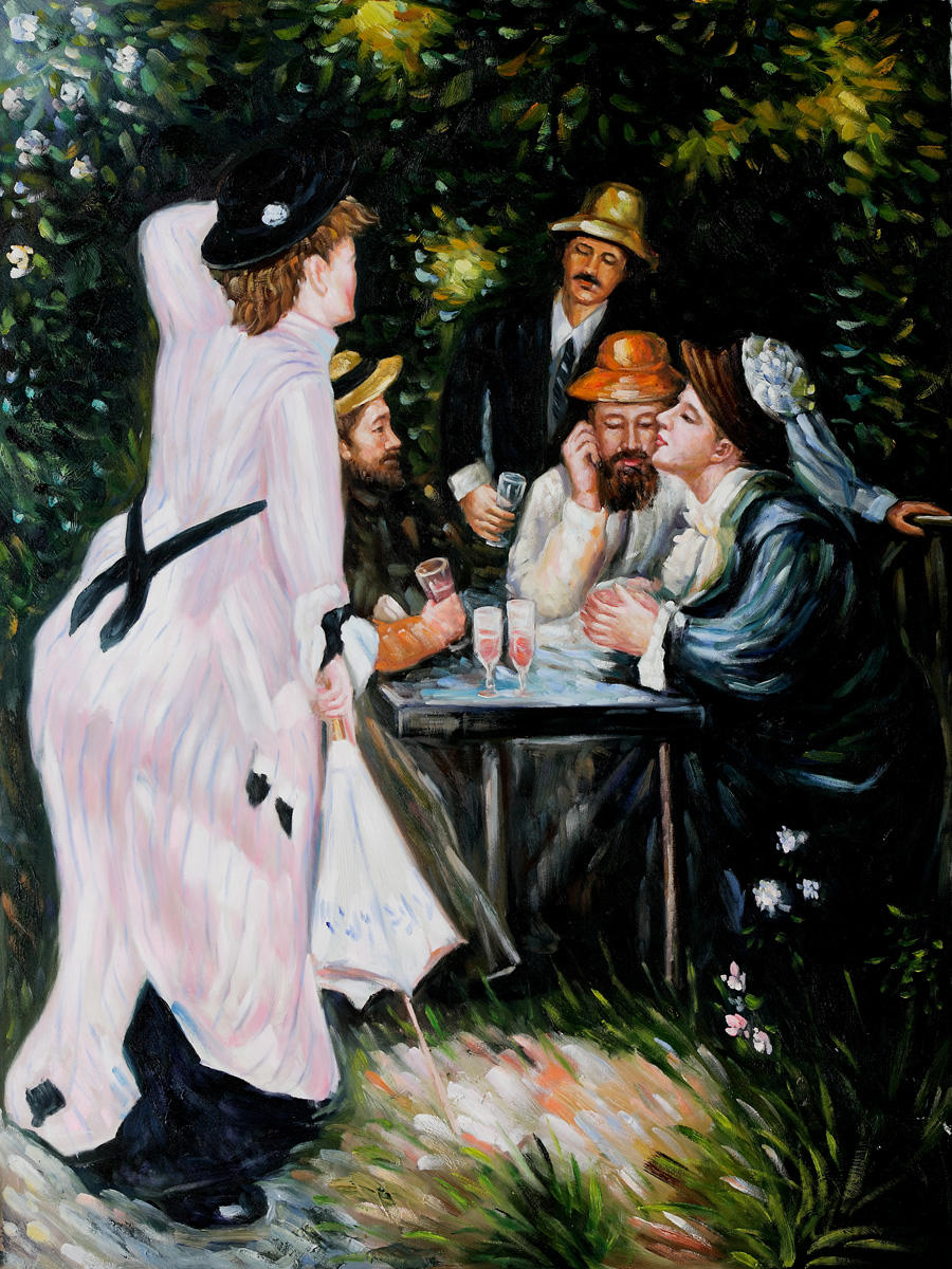 In The Garden by Pierre Auguste Renoir - Click Image to Close